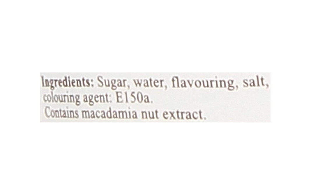 Monin Toffee Nut Syrup    Glass Bottle  700 millilitre